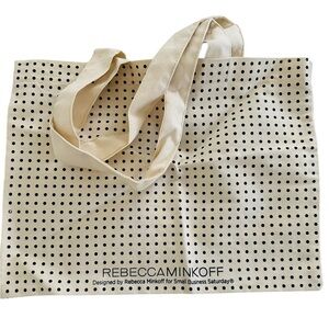 Rebecca Minkoff Shop Canvas Tote Small Business Saturday Amex Bag
